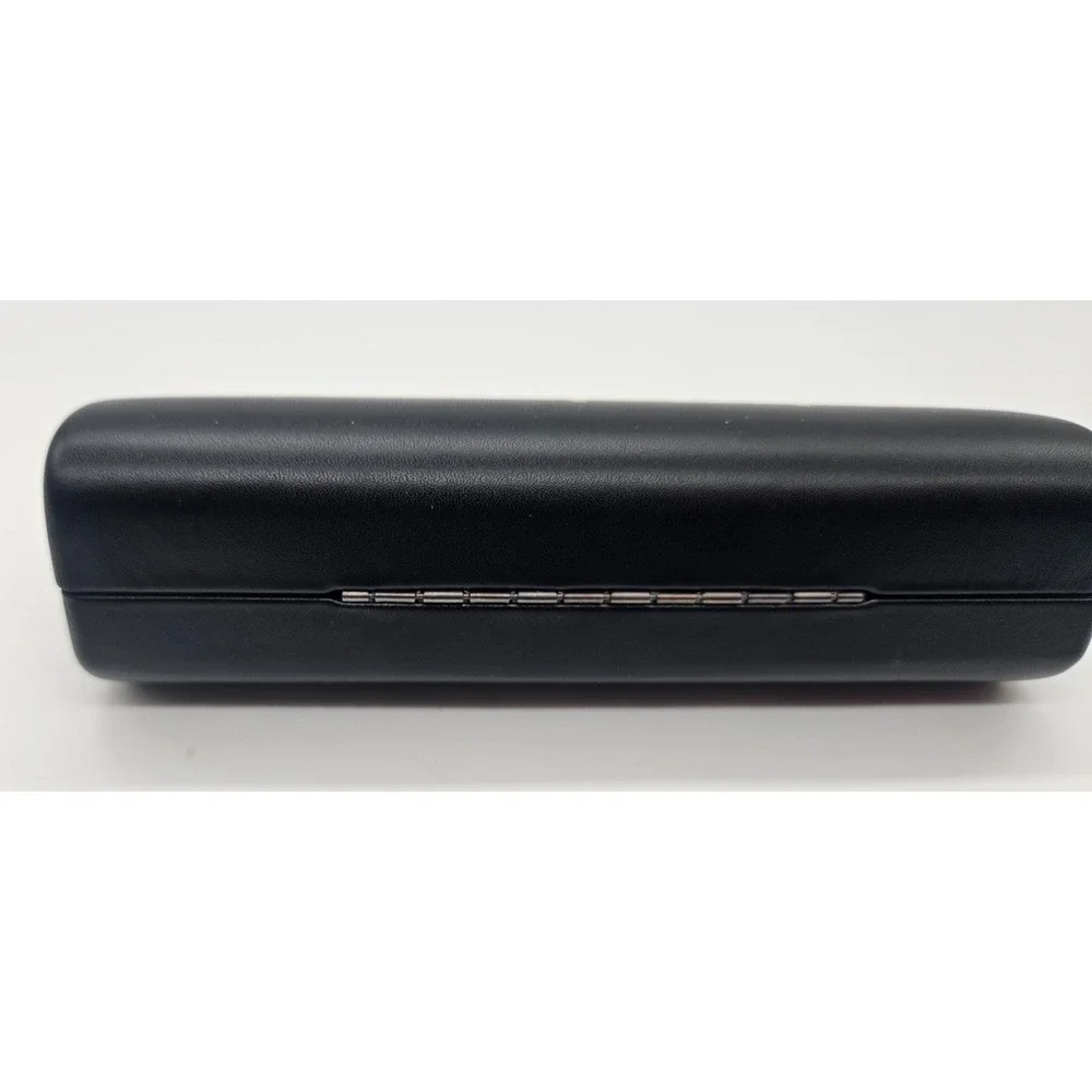 Bebe Eyeglasses Sunglasses Glasses Case Clamshell Black Gold Lettering